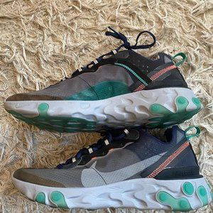 Nike React Element 87 Neptune Green